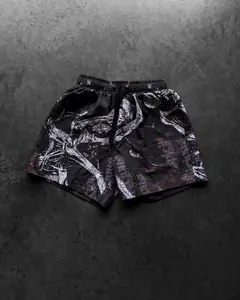 EXILED SHORTS (SIZE UP) - MENSWEAR ATHLETIC SHORTS PRINT CASUAL