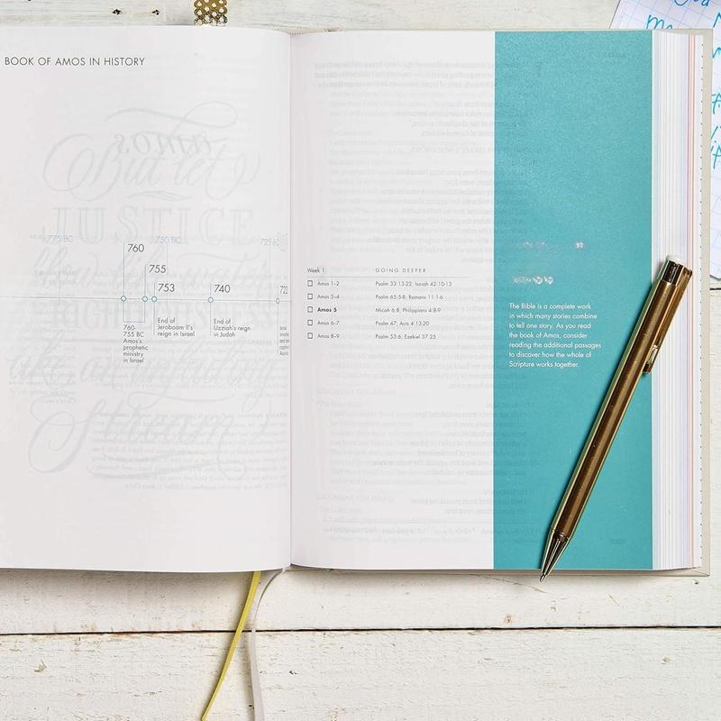 CSB She Reads Truth Bible, Hardcover, Black Letter, Full-Color Design, Wide Margins, Notetaking Space, Devotionals, Reading Plans, Two Ribbon Markers, Sewn Binding, Easy-to-Read Bible Serif Type Hardcover – April 15, 2017