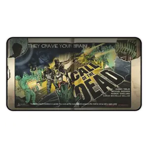 Call Of The Dead Loading Screen Black Ops Zombies Desk Mat - Anti-Slip Rubber Base Extra Large Gaming Mousepad - Desk Accesories