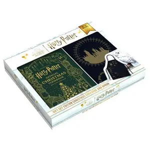 Harry Potter: Gift Set Edition Christmas Cookbook and Apron: Plus Exclusive Apron [With Apron] -- Jody Revenson, Mixed Media Product