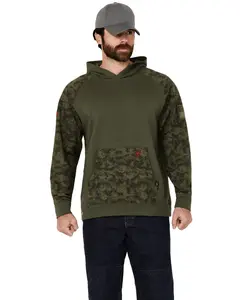 Ariat Men's Men'S Fr Durastretch Patriot Camo Print Hooded Sweatshirt - 10051974