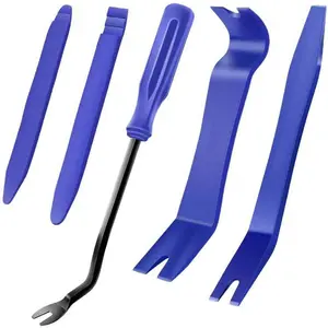 5pcs Car Manual Tool Set, Car Disassembly Toolkit, Stereo Repair DVD Tools, Car Door Panel Removal Kit, Durable Plastic Interior Maintenance Tools, Essential Tools, Automotive Repair Tools