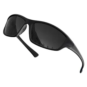 GRINDERPUNCH Sport Polarized Sunglasses for Men & Women Baseball Running Cycling Fishing Golf Driving Shades Sun Glasses