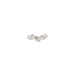 Nana Jacqueline Marilyn Teardrop Ring in Silver