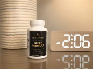 Sleep Formula Capsules – Melatonin, Valerian, GABA & L-Tryptophan | 60 Capsules