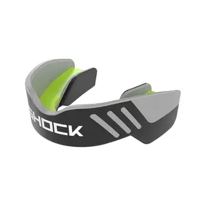 Shock Doctor Stealth Mouthguard - Military-Grade Triple Layer Protection, Slim Fit Design, Latex-Free, BPA-Free, Phthalate-Free, Air-Cushioned Jaw Pads for Shock Absorption