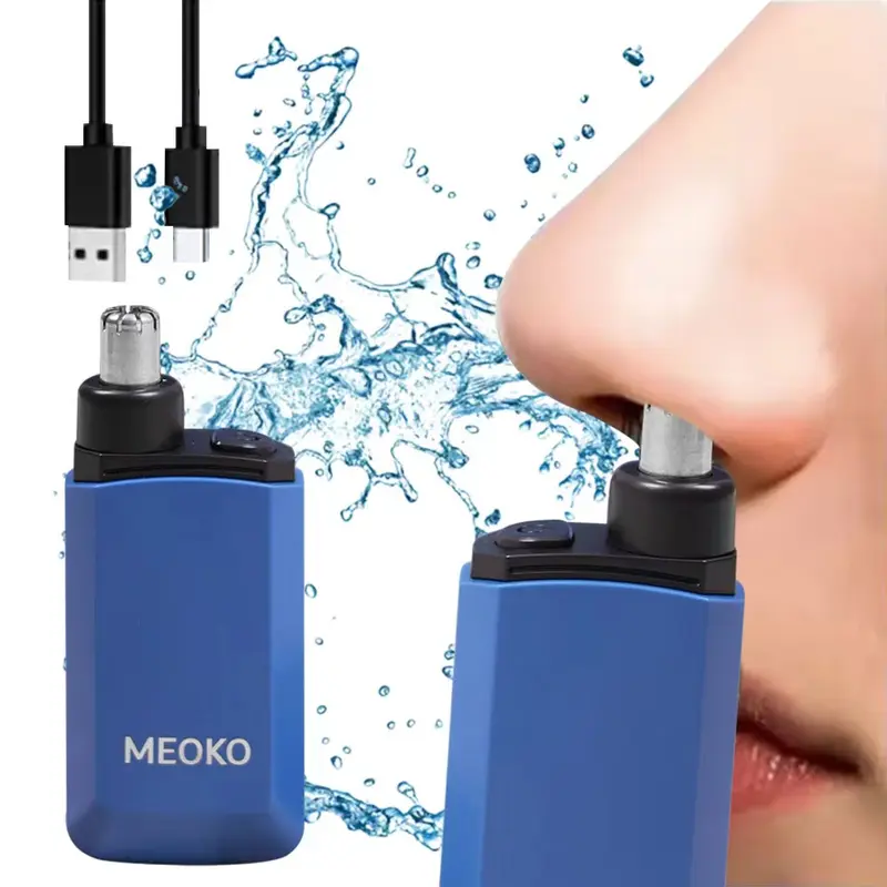 3 in 1, Electric Nose HairTrimmer, Painless Eyebrow&Facial HairTrimmer, USB Charging, EasyCleansing, Water Proof, SafeComfort, Clipper