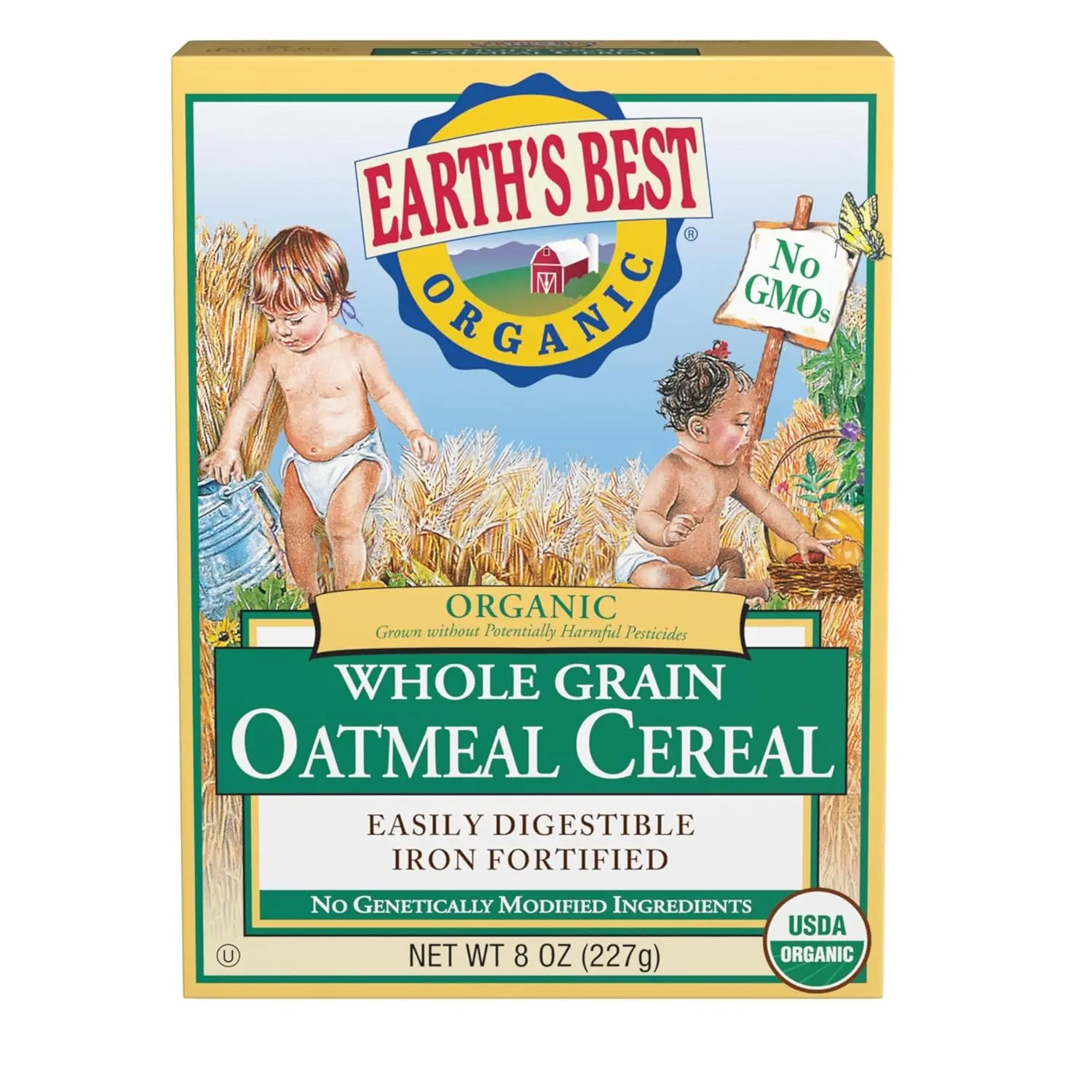 Whole Grain Oatmeal Cereal, 8 Ounce