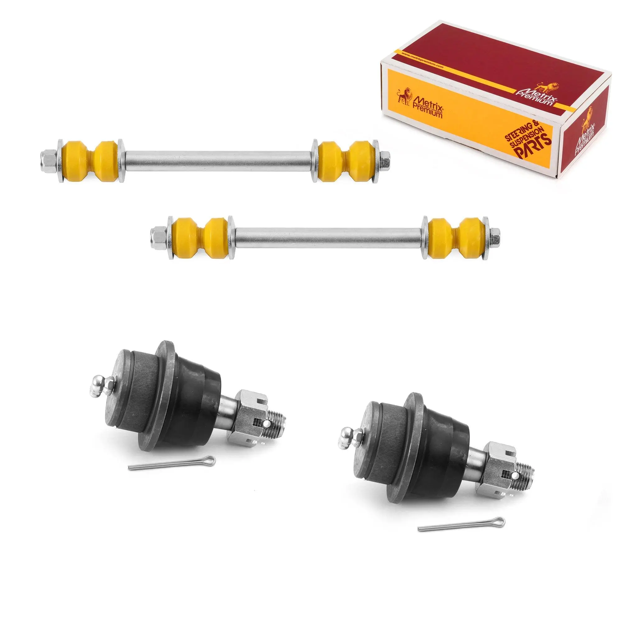 4 PC Front Stabilizer Bar Link and Front Lower Ball Joint Kit  96883MT
