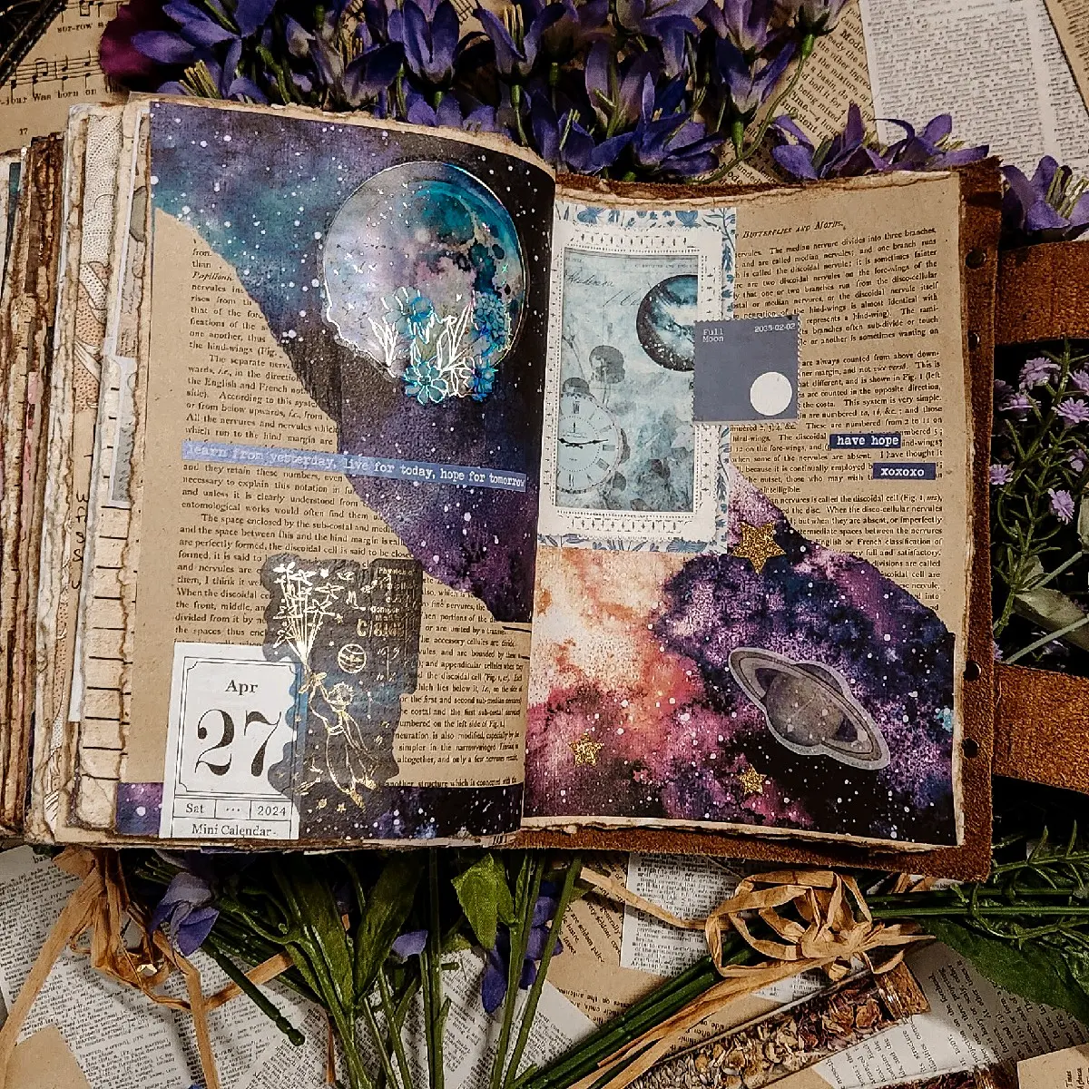 Junk Journal sticker collection