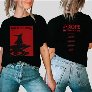 Jhope Tshirt, BTS Shirt, BTS Merch, J-hope Shirt, Hobi, Hoseok, Hope on the Stage Tour, Jung Hoseok, Bangtan Gift for Army, Kpop Merch