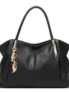 New large capacity women's fashionable and elegant retro tote bag that can be carried by hand and is suitable for business trips