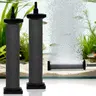 AquaMiracle Anti-Clogging Perforated Rubber Cylinder Air Stone, Self-Standing Aquarium Accessories, 3/16"-3/8" Airline Tubing Fit, Finer & Richer Bubbles Oxygen Diffuser for Large Tanks, Pond Aerators, Fish Farming