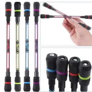 4pcs Cool Internet Trendy Rotating Pencils, Flexible Hand Training, Anti-Drop Anti-Slip Writing Function, Fidget Pen, Novelty Pens, Balance Rotating Pencil Set