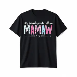 Mamaw Grandma Grandmother Graphic Tee A Fun And Comfy Gift For Her Regular Fit Favorite People Call Me Mamaw