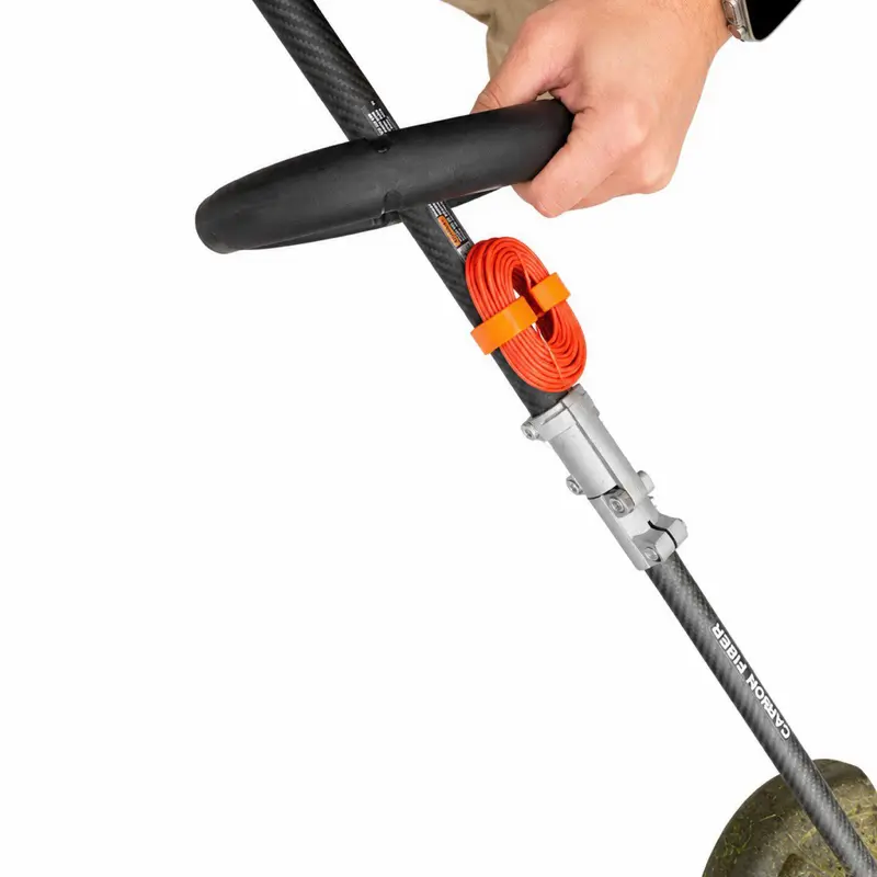 2-Pack Garden Tool Grass Trimmer Line Holder, Clip-On Shaft-Mounted Organizer with Shaft Clamp for Weed Eaters