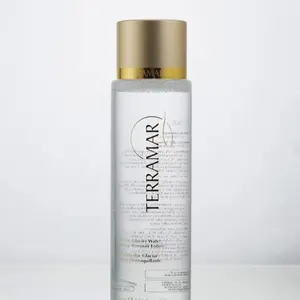 Terramar Glacial Micellar Cleansing Water - Gentle Makeup Remover Lotion for Sensitive Skin