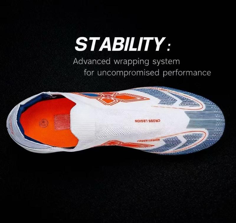 Cross Legion New Seamless Model Football Shoes for Men & Women Lightweight PU Leather Soccer Boots EU37-EU45 Outdoor Sports Touch & Control