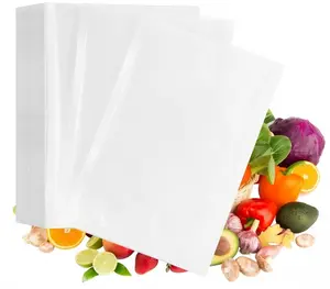 Vacuum Sealer Bags 50 Pack 20x30cm for Food Saver, Commercial Grade, BPA Free Heavy Duty Food Vacuum Bags for Food Storage, Meal Prep & Sous Vide