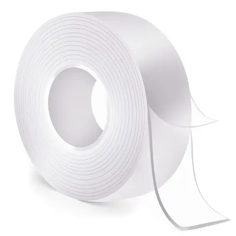 Double-Sided Heavy-Duty Tape (9.85 feet), Nano Double-Sided Tape, Transparent Mounting Tape, Reusable Waterproof Tape, No-Trace Magic Tape, Picture Hanging Adhesive Strips, Ideal for Home Decor Projects#TOP PICKS