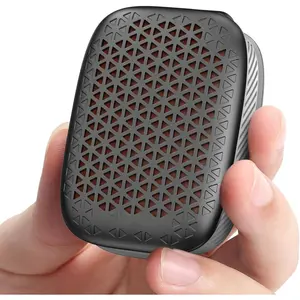 2026 Upgrade Wearable  5.4 Speaker, IPX7  Clip-  Mini Portable Speakers, Built-in Mic, Hands-Free /Calls for Work/Cycling//Party/Outdoor(Black)
