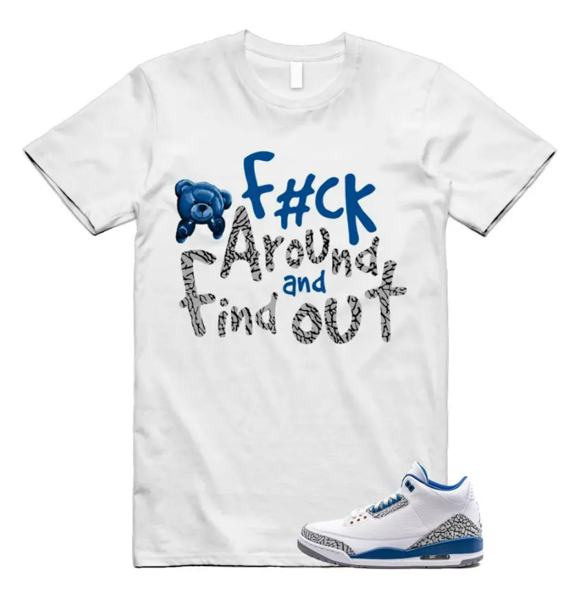 Funny F Shirt to Match 3 True Blue, 3 True Blue Outfit Shirt, Best Gift, Unisex Streetwear T-Shirt, back to school outfits girls