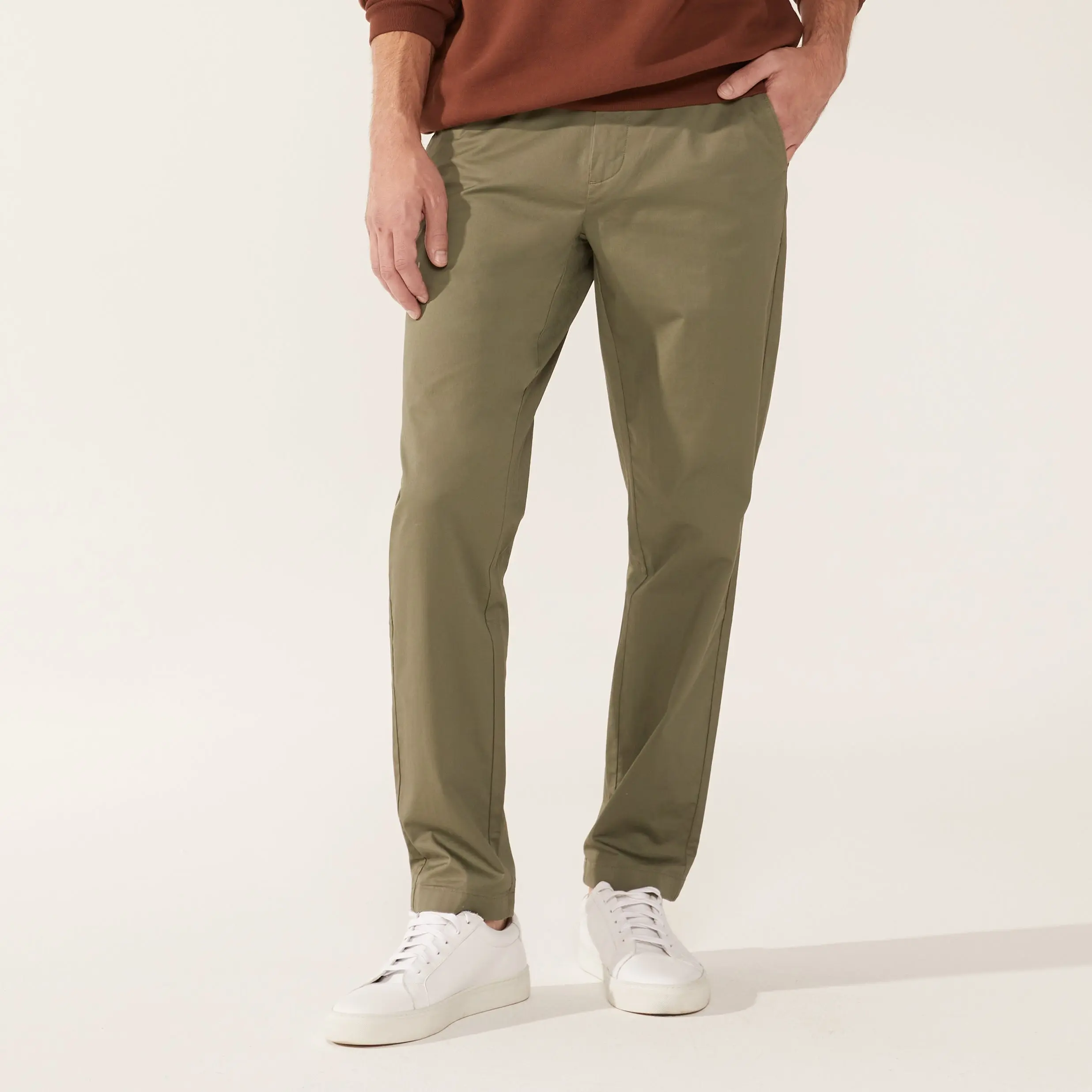 Stretch Cotton Trouser