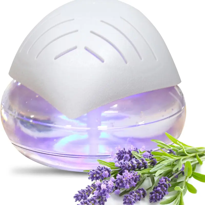 Air Purifier- Water Air Revitalizer, Air Washer, Air Freshener, Room Aromatizer, Aroma and Essential Oil Diffuser with 7 Color adjustable LED Lights- For Smoke and Pets