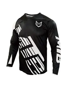 2026 new motorcycle riding suit, men's quick drying breathable long sleeved T-shirt, mountain bike downhill all terrain camouflage riding suit, outdoor off-road adventure professional sports equipment, Sport Top