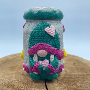 Easter hand made jar | crafted with love Gift Bottles Canister Organiser Room