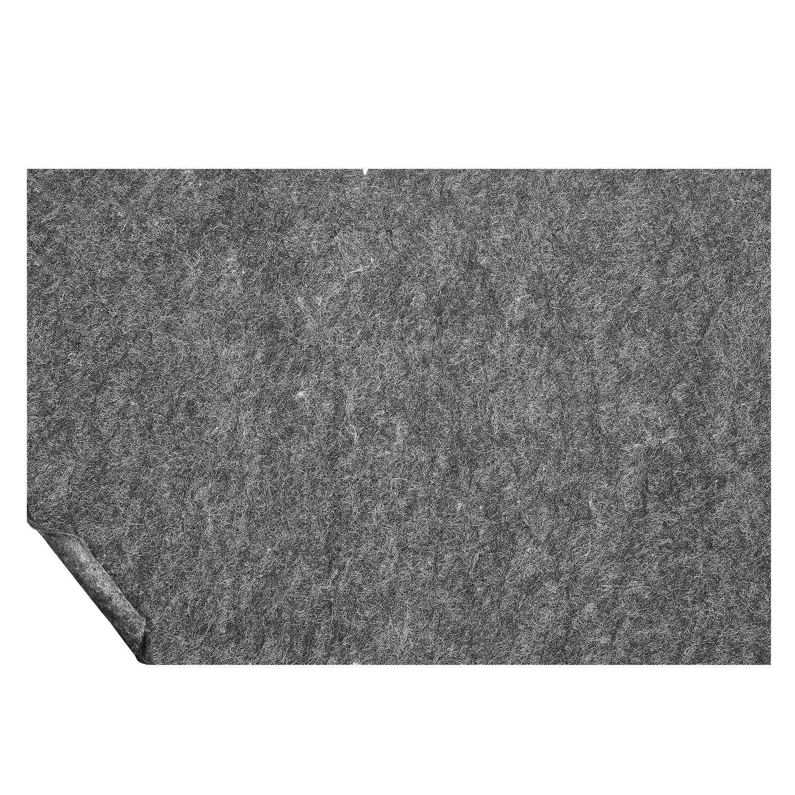 VEVOR Dual Surface Felt Cushion Rug Pad Gripper, 4'x6' Indoor Use Waterproof Protective Carpet Pad, 0.47" Thick, Safe for All Floors, 2-3 sq m Coverage, Gray#SohoChic