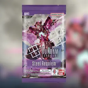[ENG] Gundam Card Game: GD03 Steel Requiem Single Booster Packs
