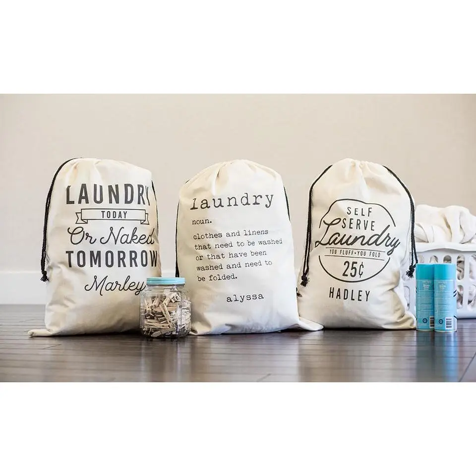 Personalized Jumbo Laundry Bags