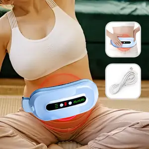 Quick-heating wireless abdominal warming belt with 3 temperature settings and 3 massage modes. Heats up quickly and is ideal as a gift for women and girls.,Gifts For Women