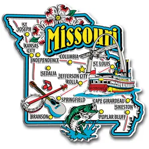 Missouri Jumbo State Magnet by Classic Magnets