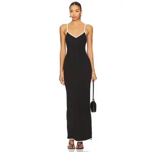 ALL THE WAYS Dakota Maxi Dress in Black