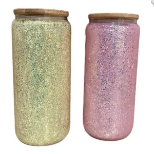 CUSTOMIZABLE Snow Globe Glitter Cups