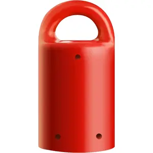 Magnetpal Heavy-Duty Neodymium Anti-Rust Magnet, Magnetic Stud Finder, Hide-A-Key, Tool Holder & Retrieval, Most Powerful Magnet 12Lb Pull, Indoor or Outdoor Multi Use Tools, Quick Release Keys Red MagnetPAL