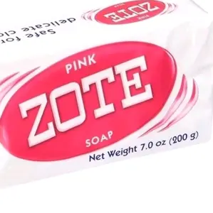 ZOTE Laundry Soap Bar - Pink, 7.0 ounces (1Pk) Fragrance Household