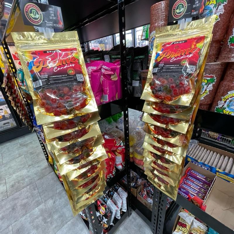 GUSHERS SUPREME !  7oz pouch with the most original spicy , sweet twist ever given to deliciousness.