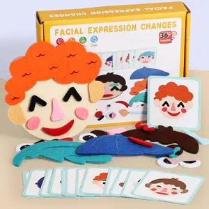 Social Emotional Learning Kit, Visual Learning Tools, Includes Emotion Games, Toys, DIY Activities, Autism Sensory Toys, Christmas Gift Ideas