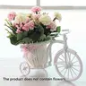 Bicycle Design Vase without Flower, 1 Count Bicycle Shaped Flower Basket, Vases Home Decor for Living Room, Desk, Or Shelf Display, Table Decor, Home Decorative Vase