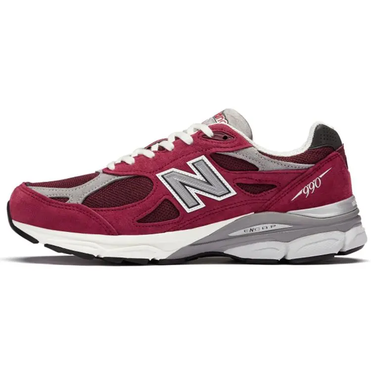 New Balance Teddy Santis X 990v3 Made In Usa Scarlet Marblehead' Retro Low Top Commuter Running Shoes Unisex Red M990TF3
