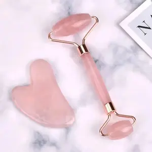Gua Sha Facial Roller Set