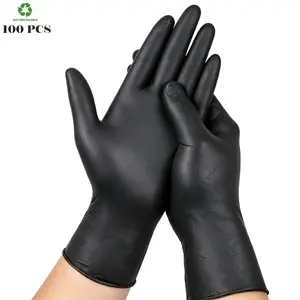 Thickened Nitrile Cleaning Gloves - Waterproof Durable for Kitchen Bathroom Heavy Duty cleaning gloves