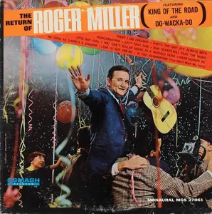 Roger Miller - The Return Of Roger Miller (1965, Smash Records) VG+/VG+