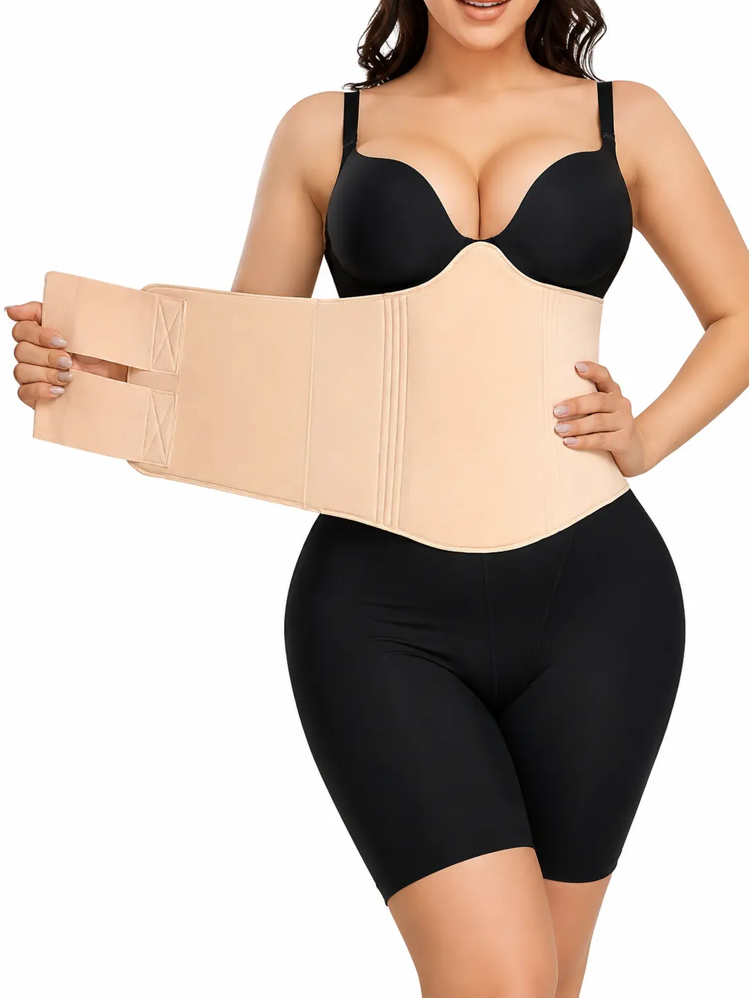HAGIG 360 Lipo Foam Ab Board Post Surgery Liposuction Abdominal Compression Boards Belly Wrap Lipo Recovery Waist Cincher