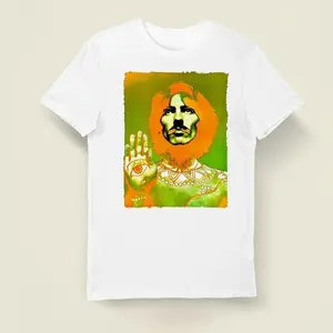 George Harrison T Shirt The Beatles Art Vintage Poster Tee Unisex Women's Men's TShirt, George Harrison T Shirt