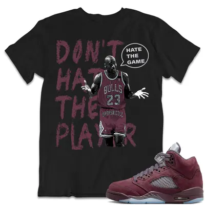 Jordan Burgundy Shirt TikTok Shop
