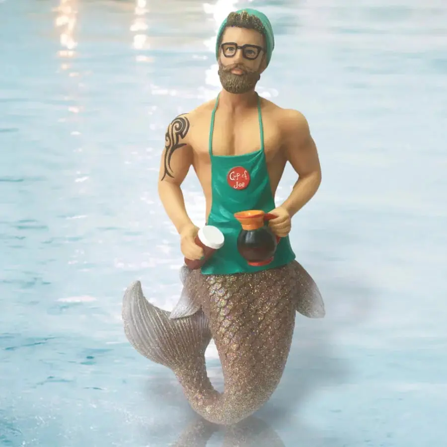 Java Joe Merman Ornament